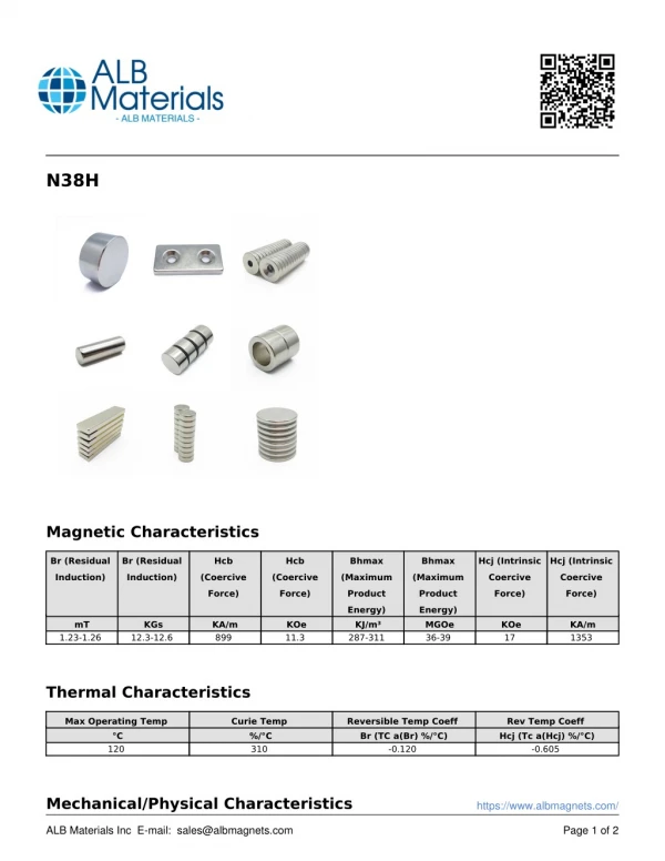 N38H-Magnets-Grades-Data.pdf