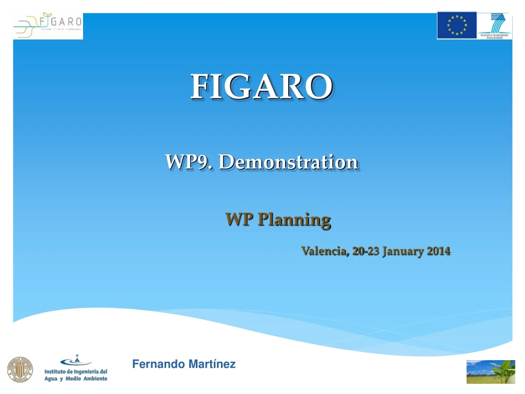 figaro wp9 demonstration