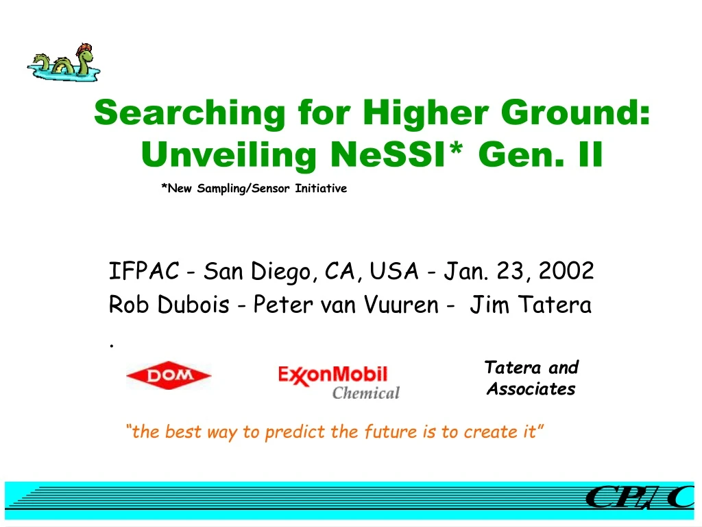 searching for higher ground unveiling nessi gen ii
