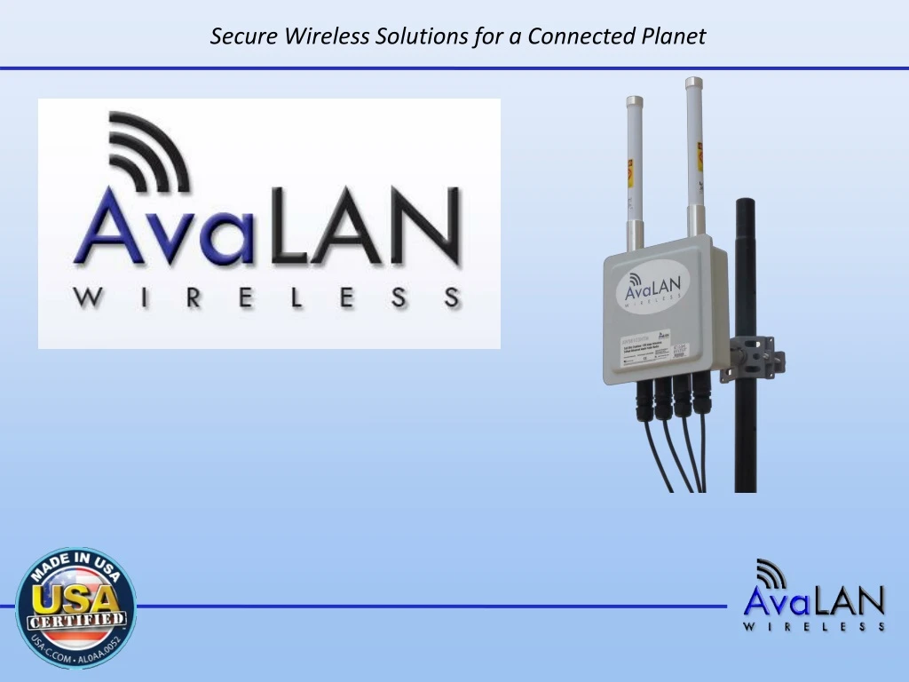 secure wireless solutions for a connected planet