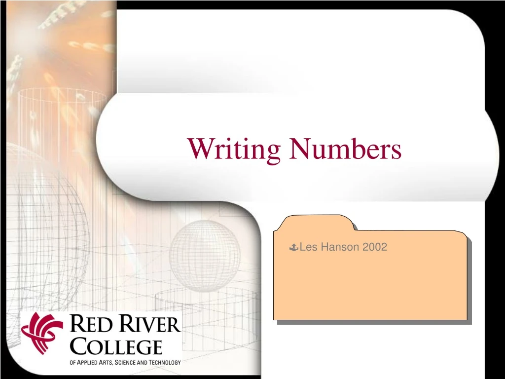 writing numbers