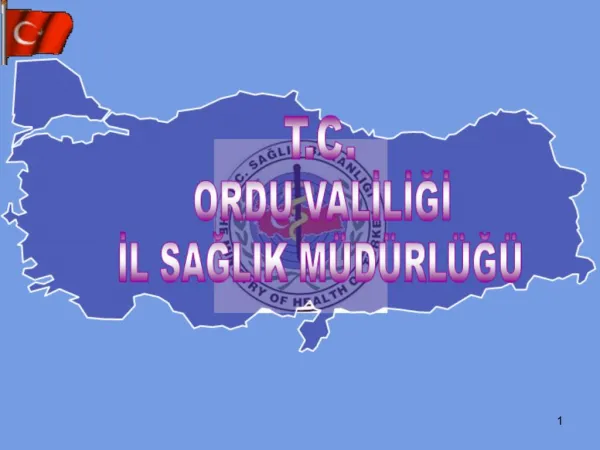 SAGLIK BAKANLIGI NIN KURULUSU Saglik Bakanligi; Sihhiye ve Muaveneti Ictimaiye Vekaleti adi altinda; 02.05.1920 tari