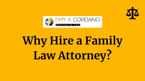Why Hire a Family Law Attorney?