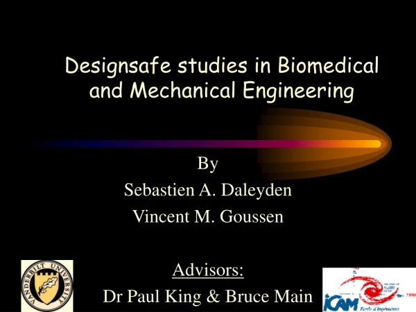 Designsafe studies in Biomedical and Mechanical Engineering