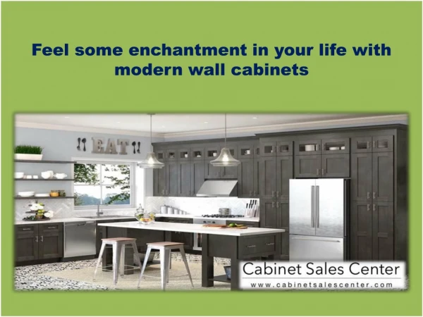 Modern Wall Cabinets for sale | Cabinet Sales Center