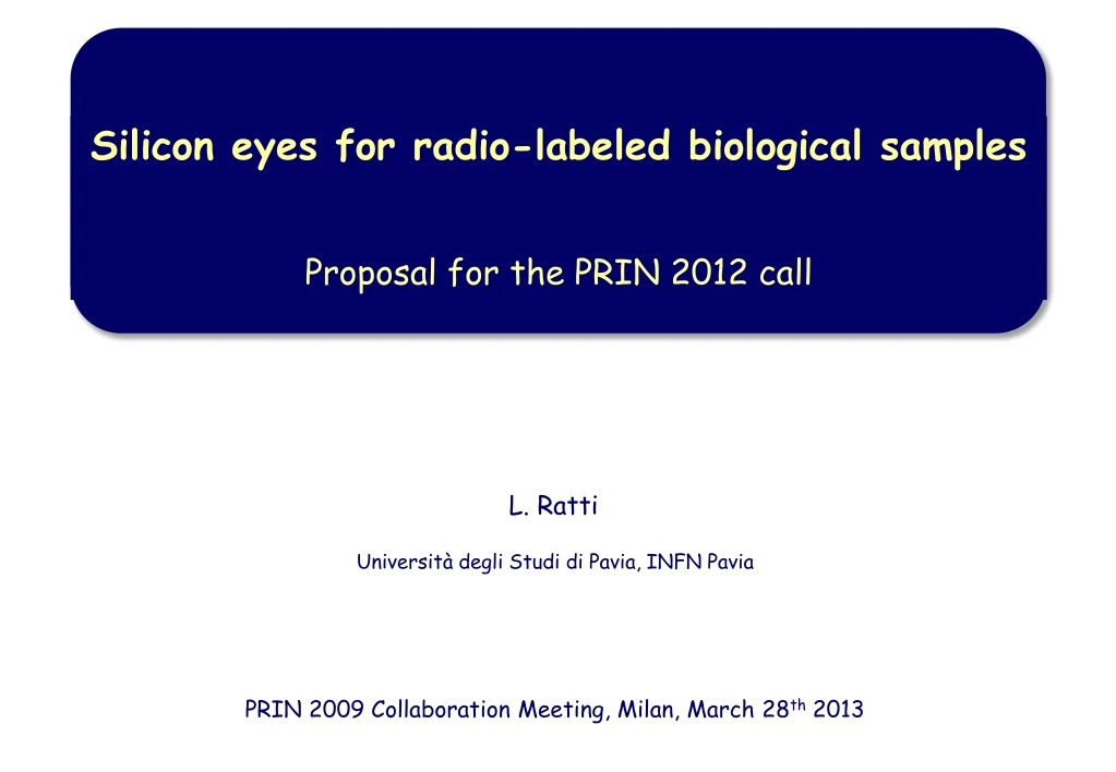 silicon eyes for radio labeled biological samples