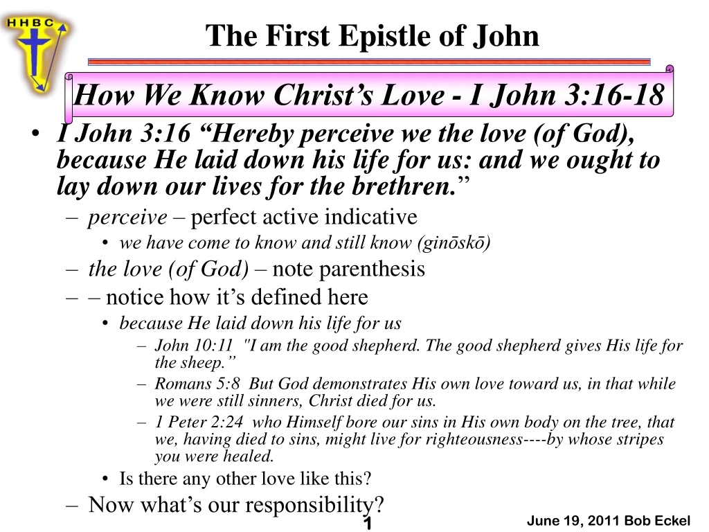 the first epistle of john