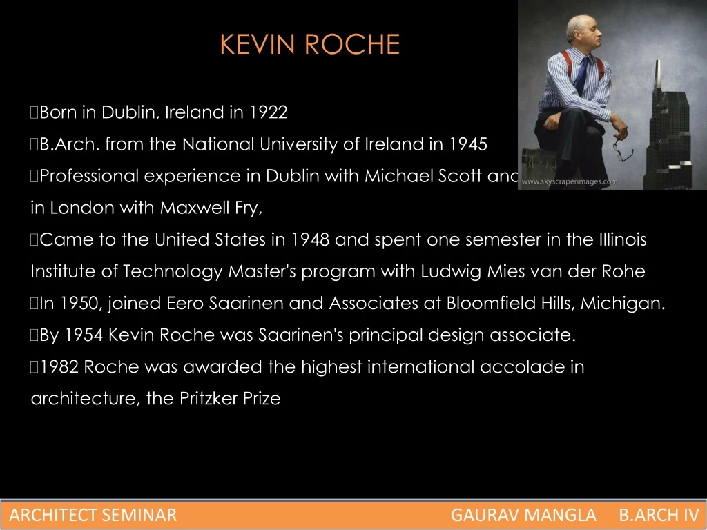 kevin roche