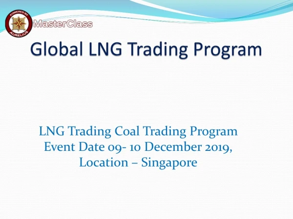 Global LNG Trading Program | Aurelius Global Masterclass