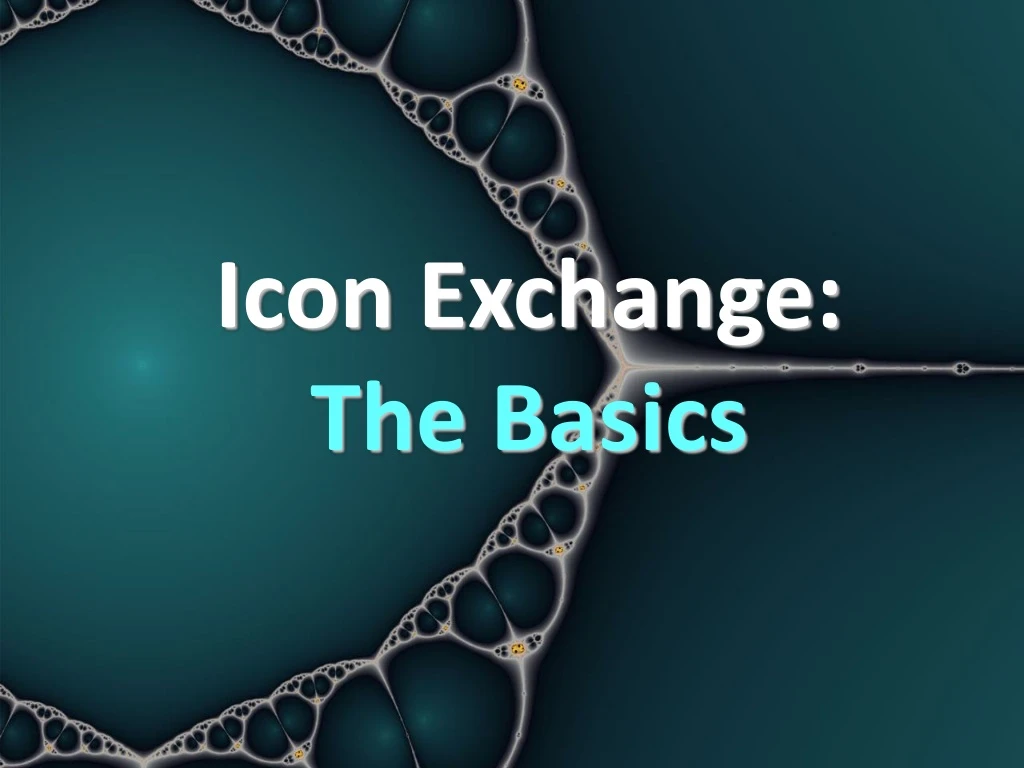 icon exchange the basics