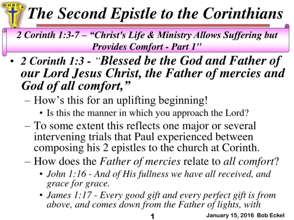 The Second Epistle to the Corinthians