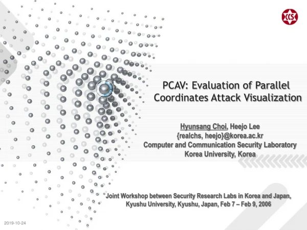 PCAV: Evaluation of Parallel Coordinates Attack Visualization