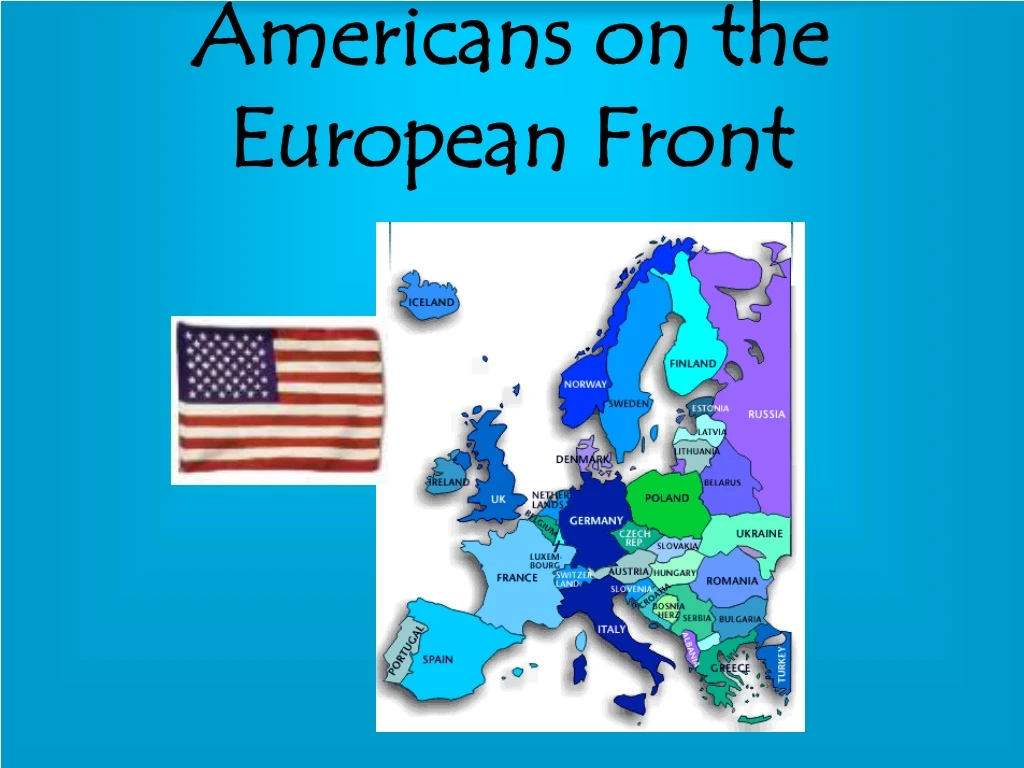 americans on the european front
