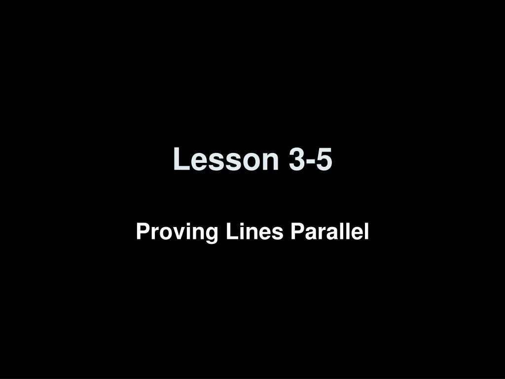 lesson 3 5