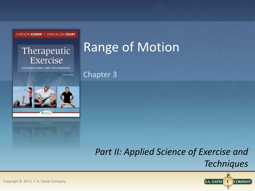 range of motion