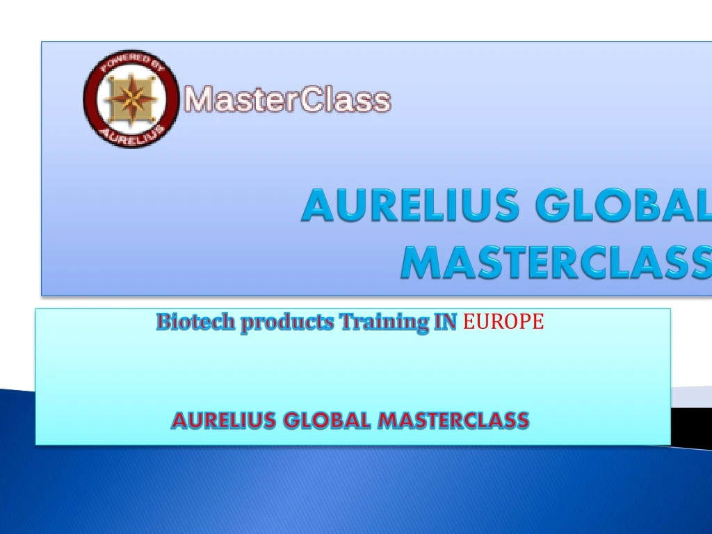 aurelius global masterclass