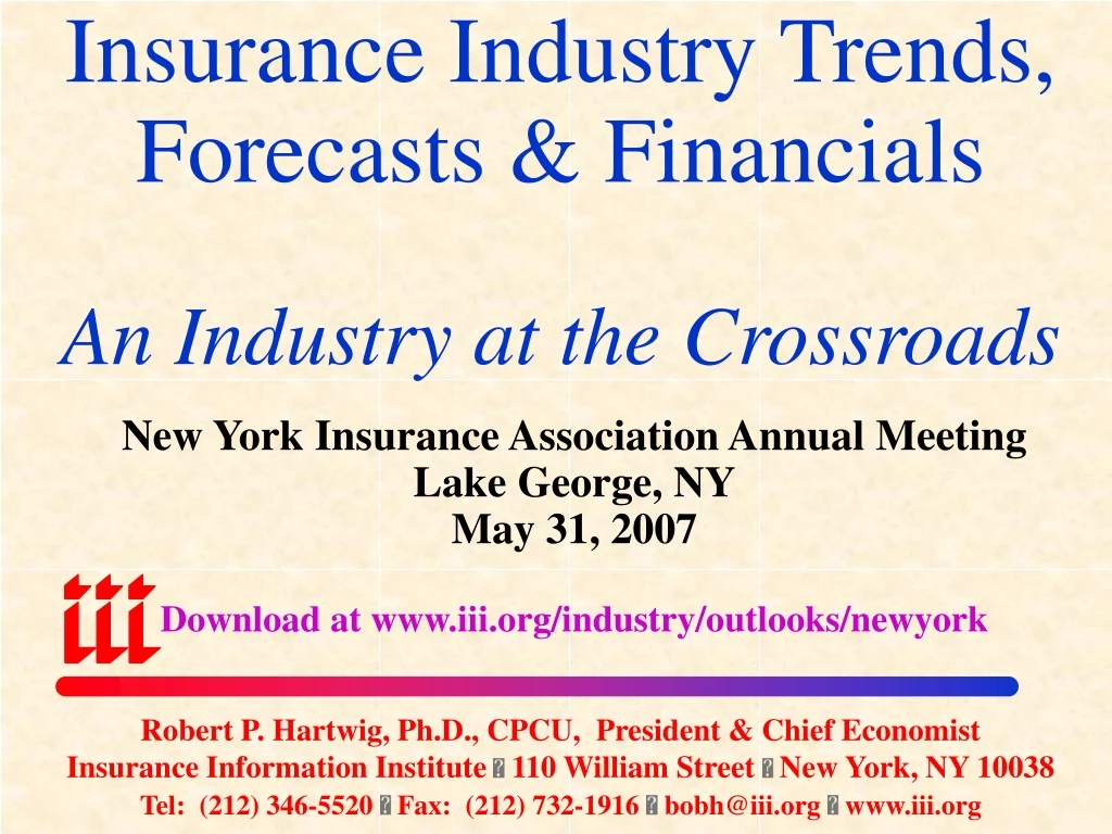 insurance industry trends forecasts financials an industry at the crossroads