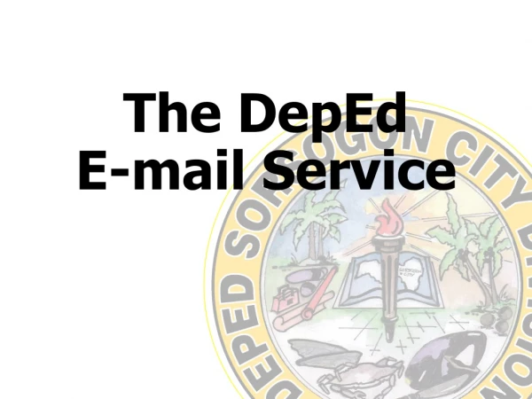 The DepEd E-mail Service