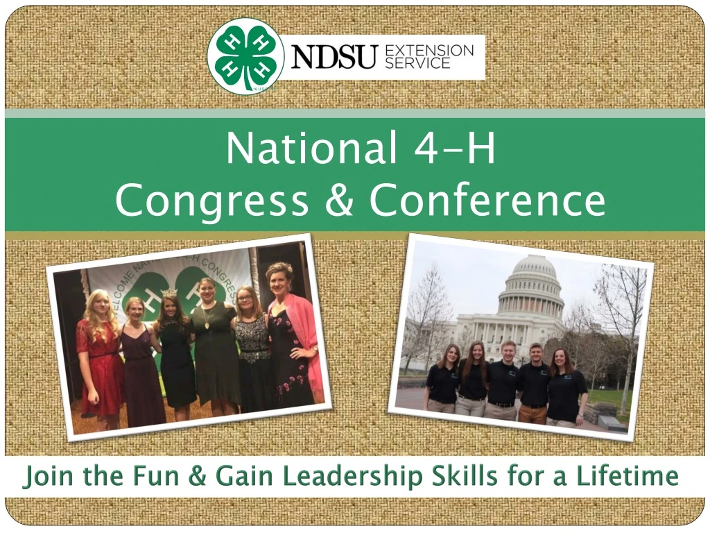 national 4 h congress conference