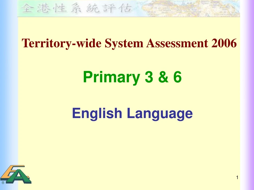 territory wide system assessment 2006