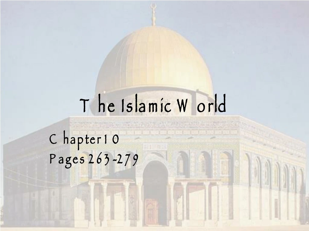 the islamic world