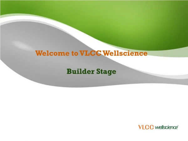 Welcome to VLCC Wellscience Builder Stage