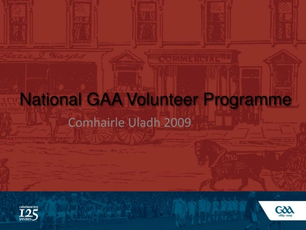 National GAA Volunteer Programme