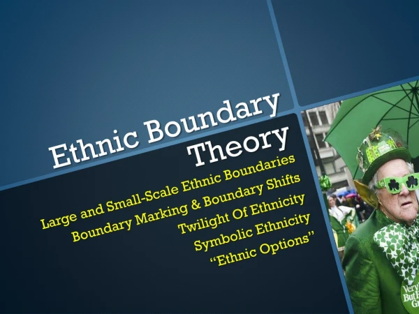 Ethnic Boundary Theory