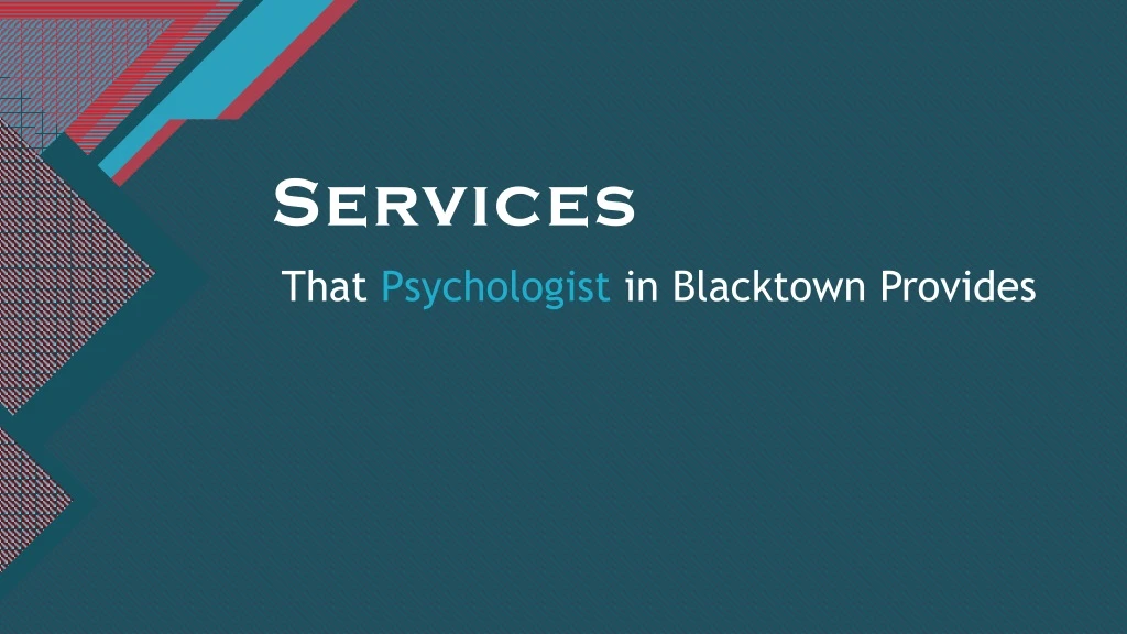 that psychologist in blacktown provides