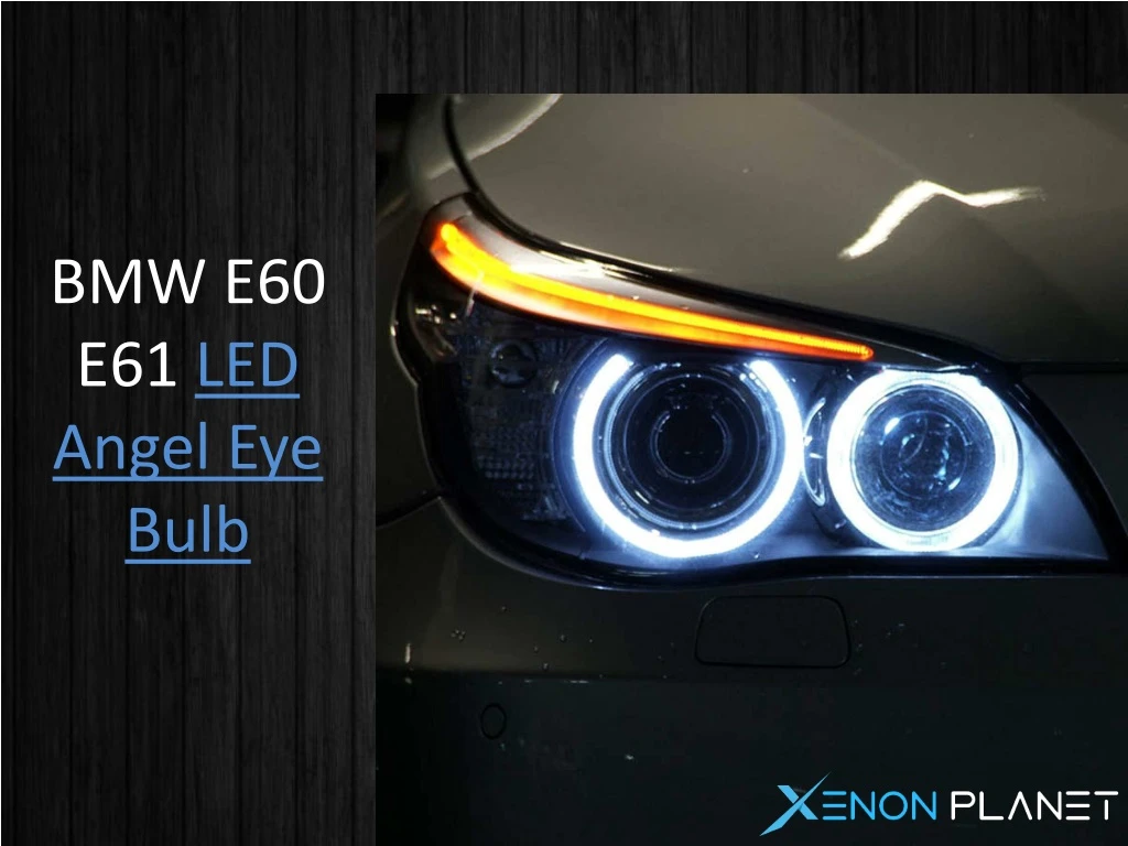 bmw e60 e61 led angel eye bulb