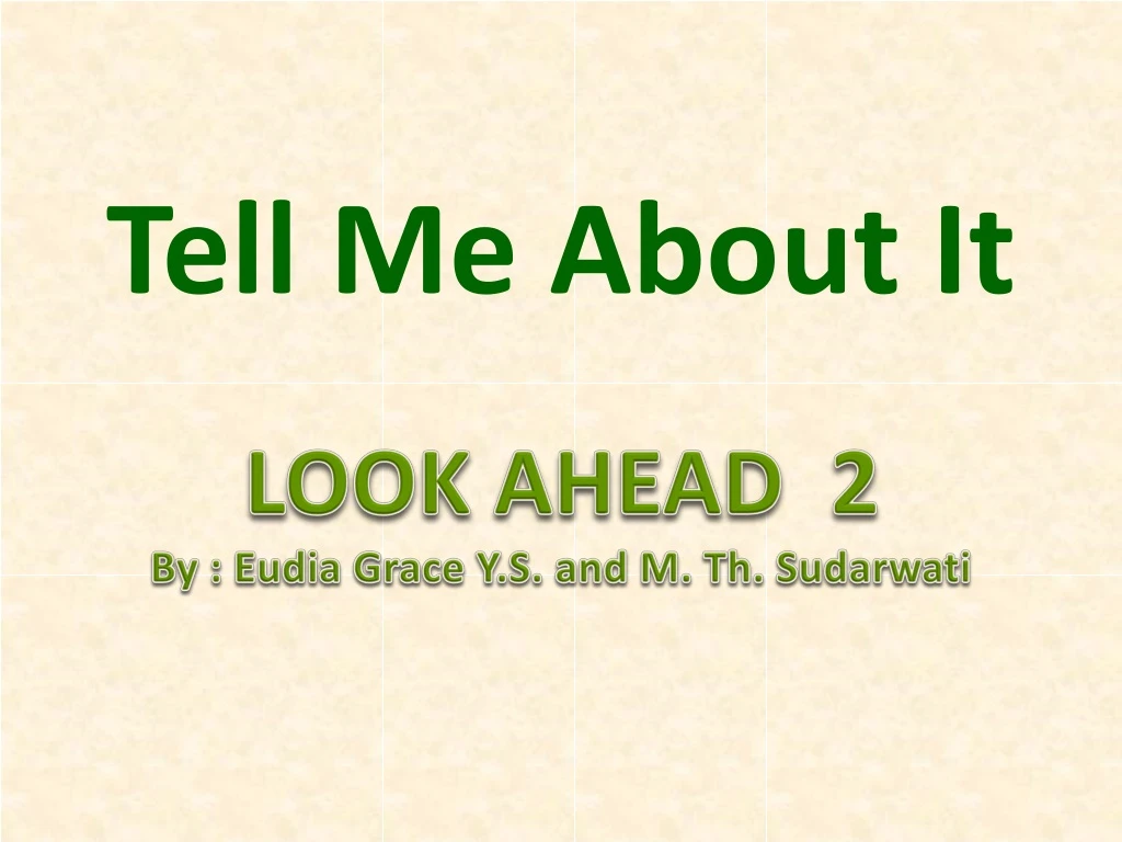 look ahead 2 by eudia grace y s and m th sudarwati