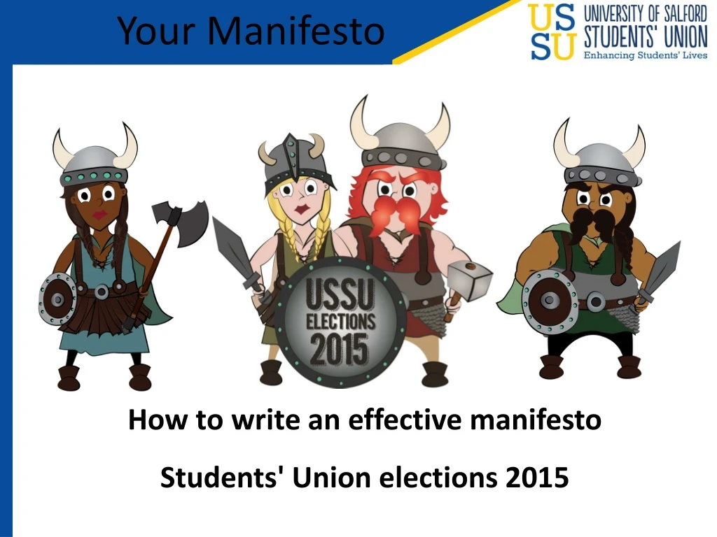 your manifesto