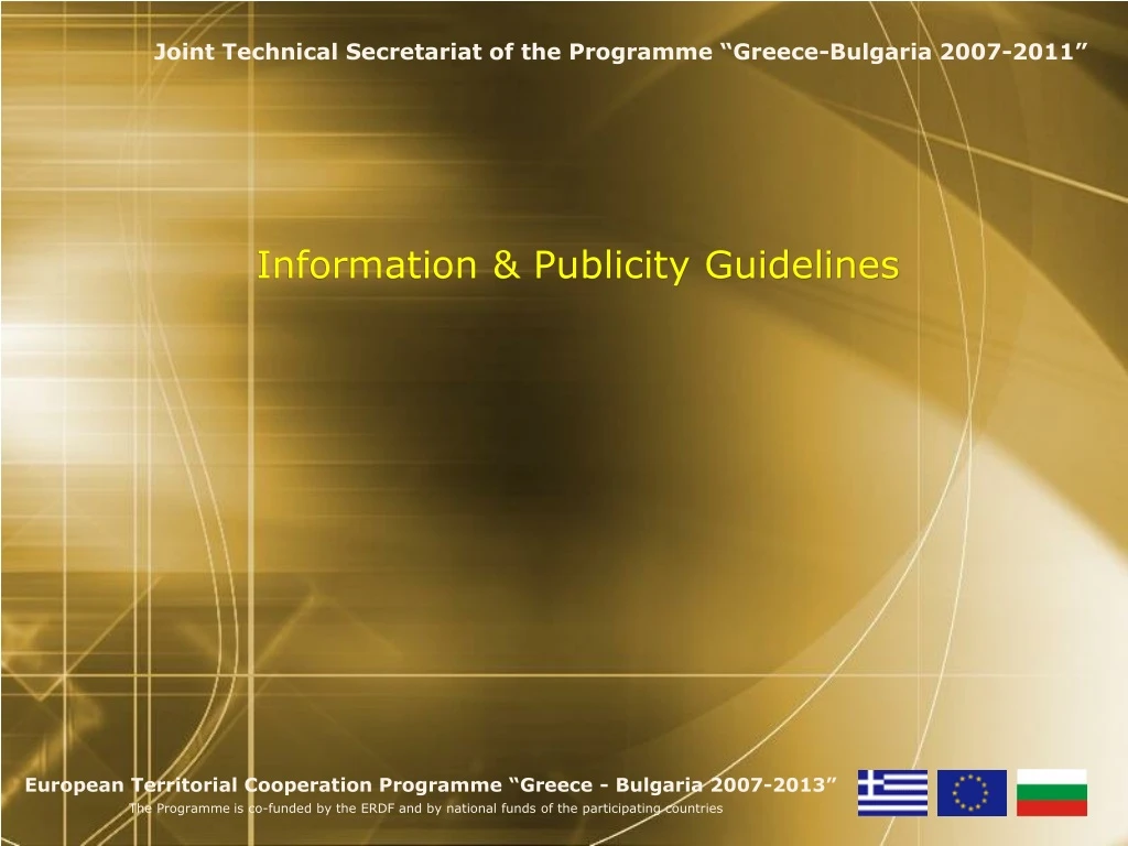 information publicity guidelines