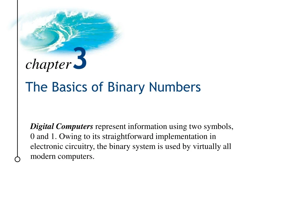 the basics of binary numbers