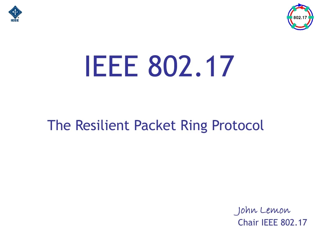 ieee 802 17