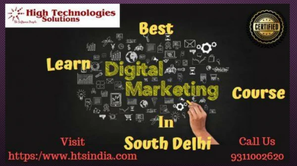 Digital Marketing Institute In South Delhi