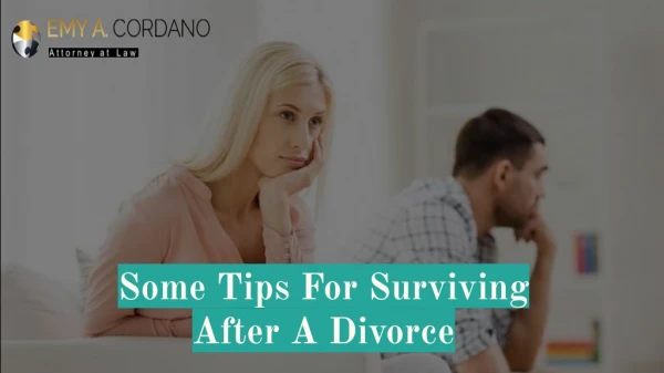 Some Tips For Surviving After A Divorce