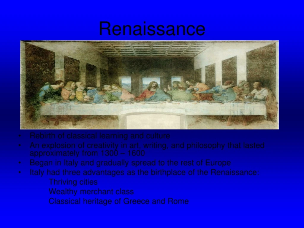 renaissance