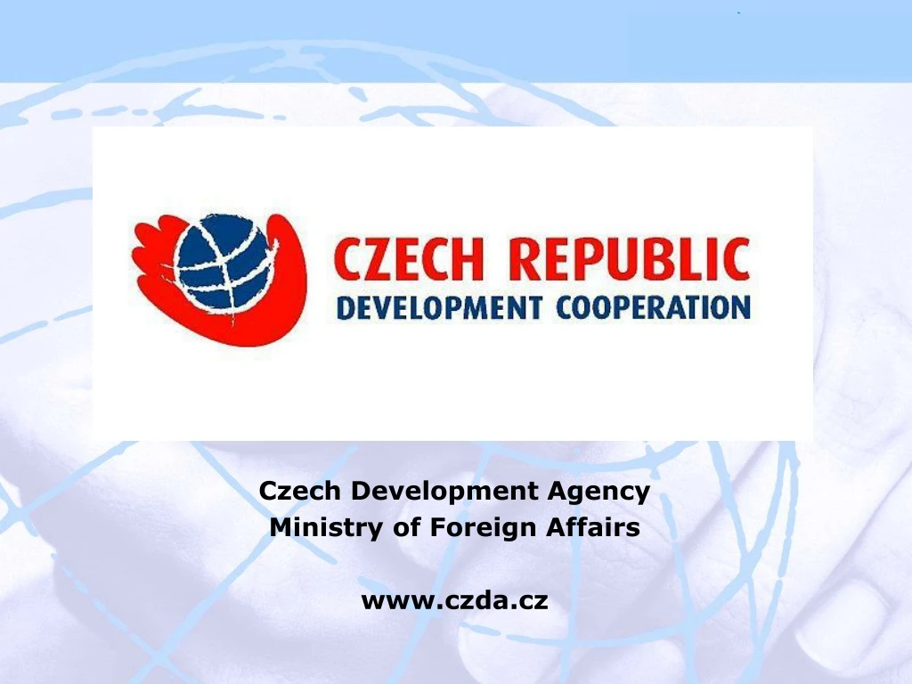 czech development agency ministry of foreign affairs www czda cz