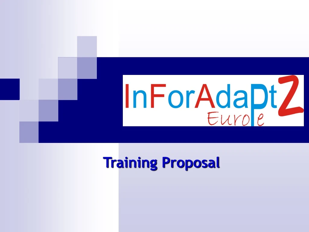training proposal