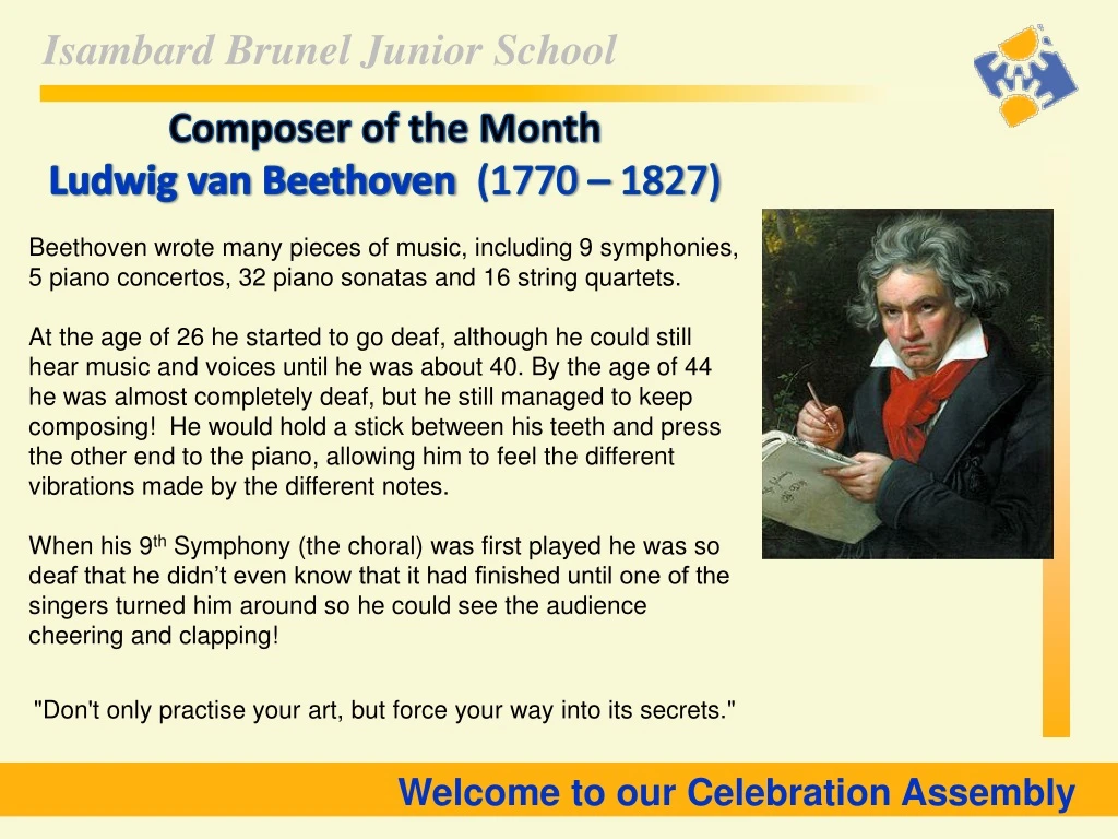 composer of the month ludwig van beethoven 1770