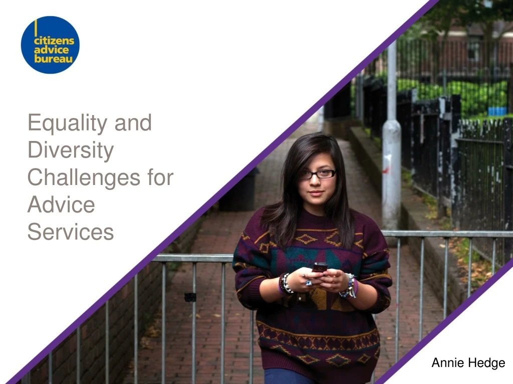 equality and diversity challenges for advice services