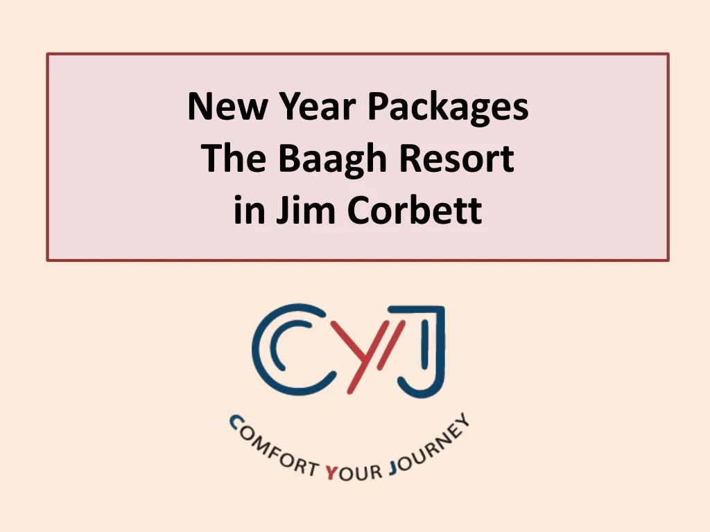 new year packages the baagh resort in jim corbett