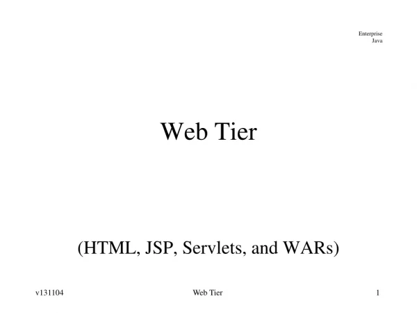 Web Tier