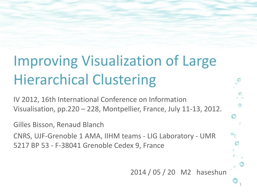 improving visualization of large hierarchical clustering