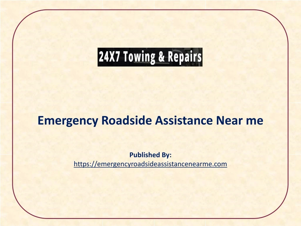 emergency roadside assistance near me published by https emergencyroadsideassistancenearme com