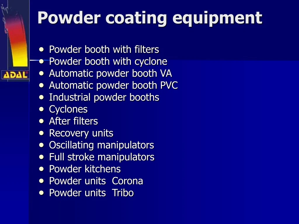 powder coating equipment