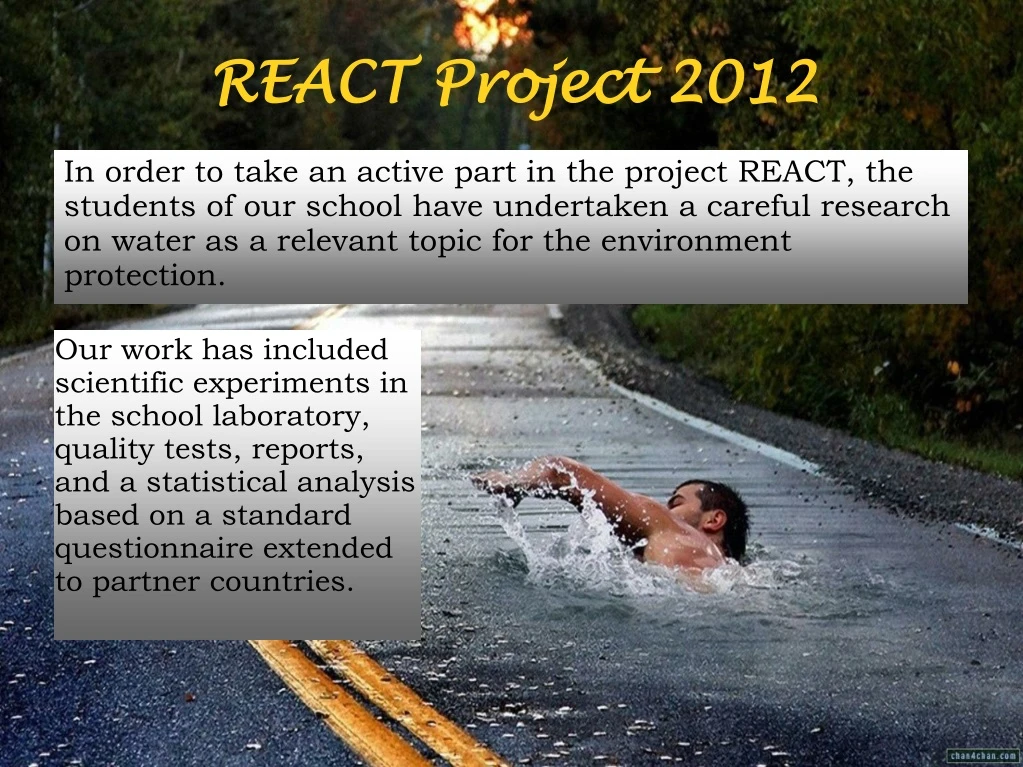 react project 2012