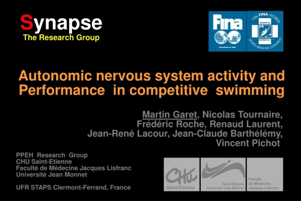 Autonomic nervous system activity and Performance in competitive swimming