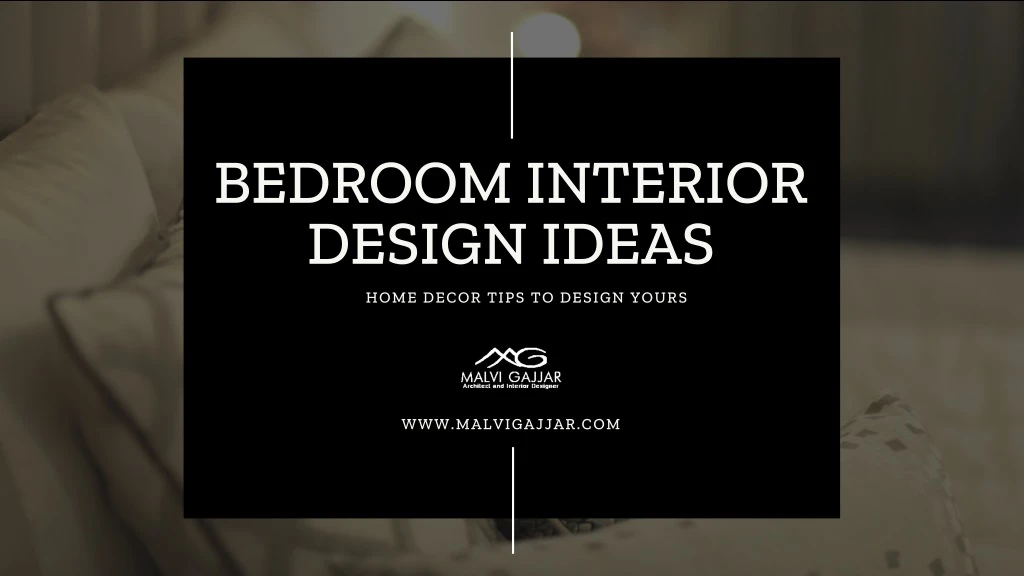 bedroom interior design ideas